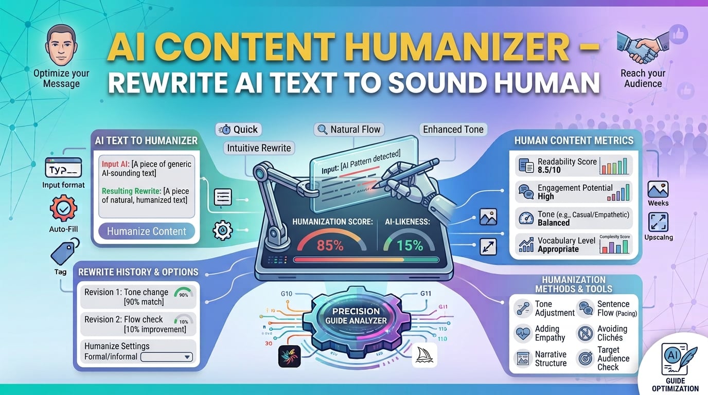 AI Content Humanizer – Rewrite AI Text to Sound Human