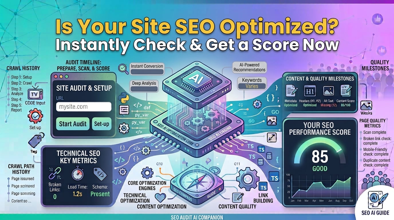 Is Your Site SEO Optimized? Instantly Check & Get a Score Now