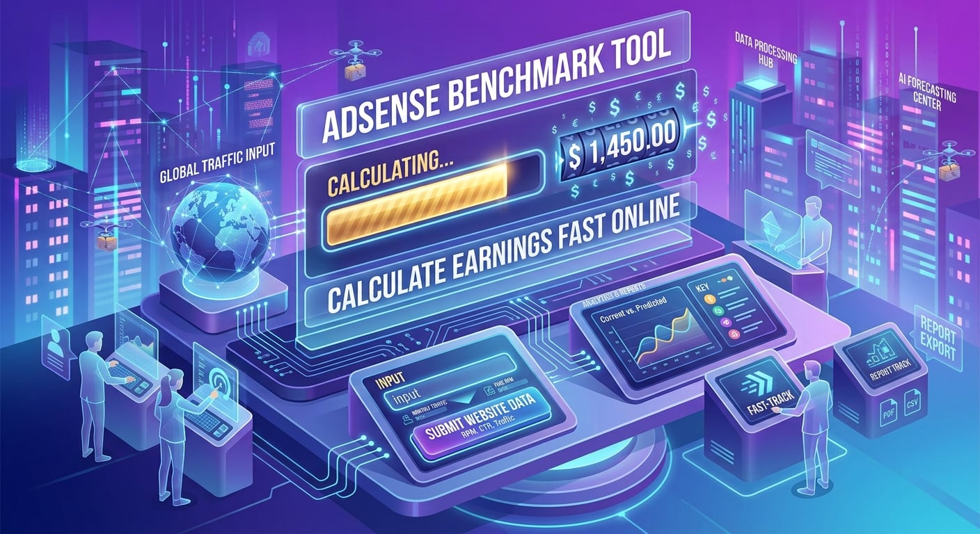 AdSense Benchmark Tool – Calculate Earnings Fast Online